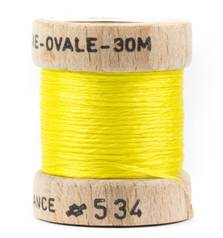 54 DEAN STREET OVAL PURE SILK FLOSS Yellow