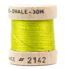 54 DEAN STREET OVAL PURE SILK FLOSS Pale Yellow