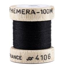 54 DEAN STREET EPHEMERA PURE SILK THREAD 100m Black