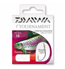 DAIWA TOURNAMENT TROUT HOOK 60cm 10pcs