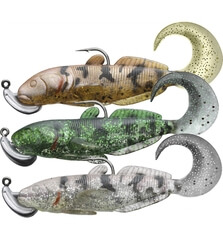 CORMORAN CURLY GOBY SET 9cm+10g 3pcs #1