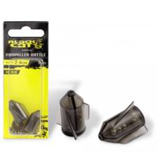 BLACK CAT PROPELLER RATTLE 3cm BLACK