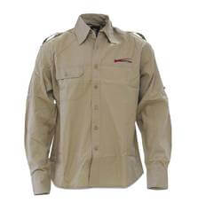 TUBERTINI MELBOURNE SHIRT LIGHT BROWN