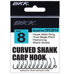 BKK CURVED SHANK CARP HOOK