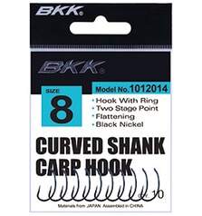 BKK CURVED SHANK CARP HOOK