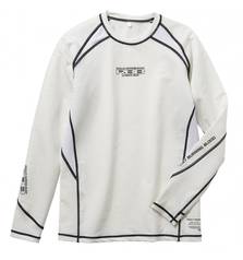 RBB COOLING UV GUARD LONG SLEEVE SHIRT WHITE