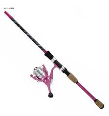 OKUMA FIN CHASER ROD + REEL READY TO FISH COMBO PINK 195cm 4-15g