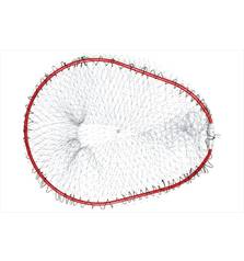 BELMONT OVAL ALUMINIUM FRAME NET L-600 50x65cm RED
