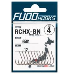 FUDO HOOKS RINGED CHINU X BN