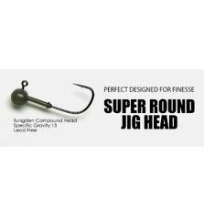 KEITECH TUNGSTEN SUPER ROUND JIG HEAD #4