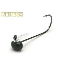 KEITECH TUNGSTEN FOOTBALL SHAKY JIG HEAD #3/0