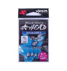 XESTA BLACK STAR HEAD DIVER DOWN
