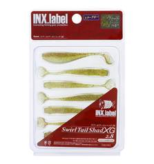 INX LABEL SWIRL TAIL SHAD XG 2.8 #G10