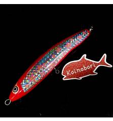SKY GREY HISHIMO KOINOBORI HANDMADE GT STICKBAIT 20cm 95g #SAKURA FUBUKI