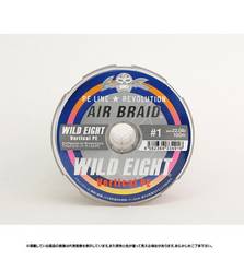FISHING FIGHTERS WILD EIGHT VERTICAL LIGHT JIGGING VACUUM BRAIDED PE 300m #1 22lb