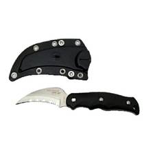 G * SAKAI SB-9 MADE IN JAPAN RUST FREE KNIFE SHARK RAY BLACK