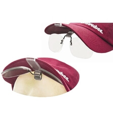SNOWBEE CLIP ON CAP MAGNIFIER LENS (x2.5)