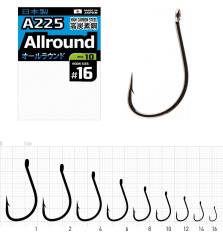 COBRA PRO HOOKS ALLROUND A225 10pcs