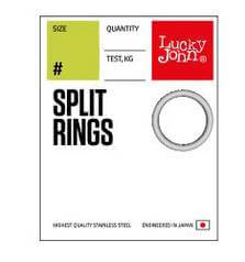 LUCKY JOHN SPLIT RINGS 10pcs