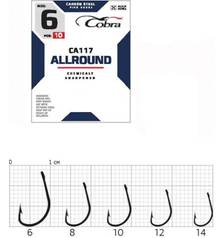 COBRA HOOKS ALLROUND CA117 10pcs