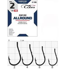 COBRA HOOKS ALLROUND CA122 10PCS