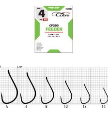 COBRA FEEDER SPECIALIST HOOKS CF203 10PCS