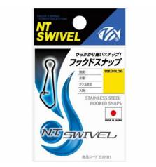 NT POWER STAINLESS STEEL HOOKED SNAP