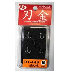 VANFOOK DT-44S SHORT SILVER 5pcs