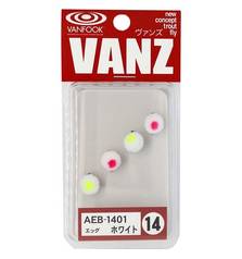 VANFOOK VANZ EGG FLY AEB-1401 WHITE #14