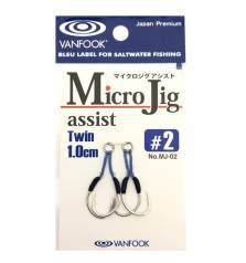 VANFOOK MICRO JIG MJ-02 twin assist 1cm