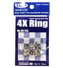 VANFOOK SUPER 4x strong SPLIT RING