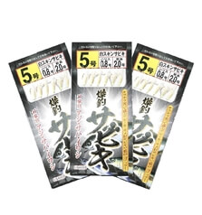 RISEWAY USA-002 WHITE SKIN SABIKI pack of 3 sets
