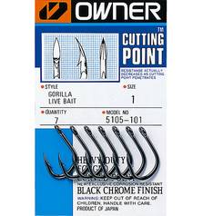 OWNER GORILLA LIVE BAIT HOOK