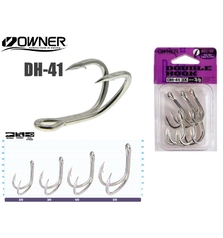 OWNER DOUBLE HOOK DH-31 #3/0