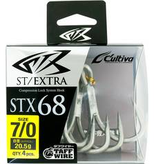 OWNER TAFF WIRE STX68 TRIPLE EXTRA TREBLE HOOK