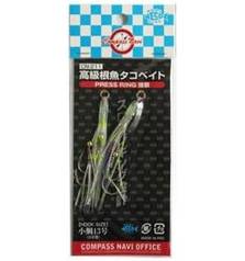 COMPASS NAVI CN-211 ASSIST HOOK w OCTOPUS #ZEBRA GREEN