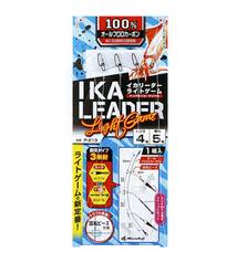 HARIMITSU FLUOROCARBON 3LURE IKA METAL LEADER