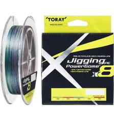 TORAY JIGGING POWER GAME X8 MULTICOLOUR 300m