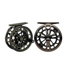 VALLEYHILL FLY REEL LATIR #3/4 GUN SMOKE
