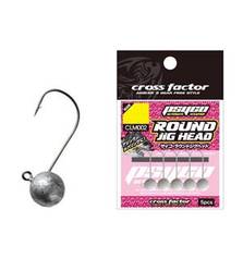 CROSS FACTOR ROUND JIG HEAD