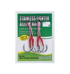 SUTEKI SF-182 STAINLESS DOUBLE ASSIST HOOK