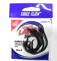 EAGLE CLAW LAZER SHARP CIRCLE HOOK WIDE GAP