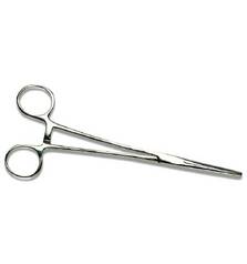 LEEDA FORCEPS STRAIGHT 5IN