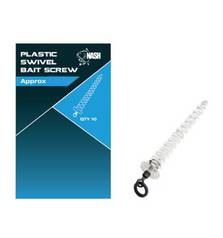 NASH PLASTIC SWIVEL BAIT SCREW 13MM