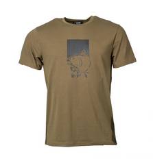 NASH MAKE IT HAPPEN T-SHIRT FISH LOGO M