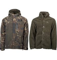 NASH ZT HELLUVA 3 IN 1 WATERPROOF JACKET CAMO