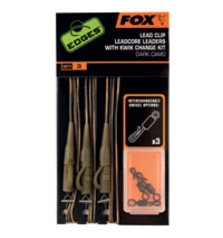 FOX LEAD CLIP 45lb LEADCORE WITH KWIK CHANGE