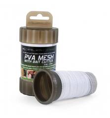 KORUM PVA MESH WITH BAIT CUTTER 2.5M 35MM