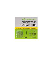 KORUM BIG FISH HAIR RIGS 38cm QS BARBLESS