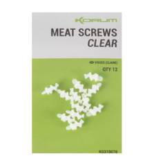 KORUM MEAT SCREWS CLEAR